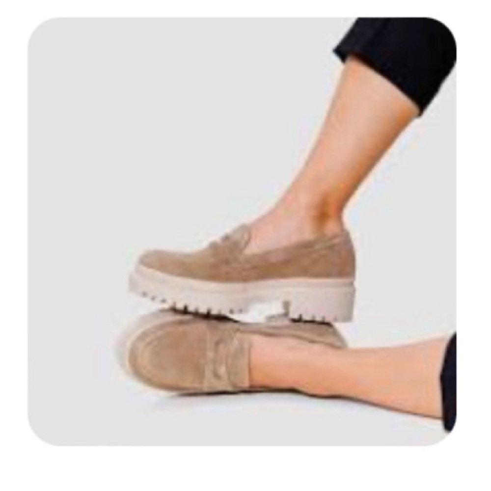 Portland Leather - Zoe Chunky Loafer. Worn twice .